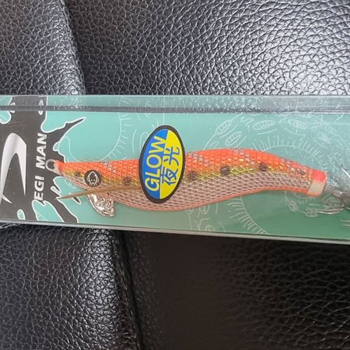 โยตกหมึกชิกคารี่ EGI-MAN​ 2.0 ส้มจุด