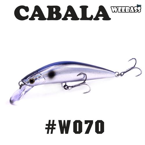 Weebass lure Cabala 105mm/41g W070 โครม