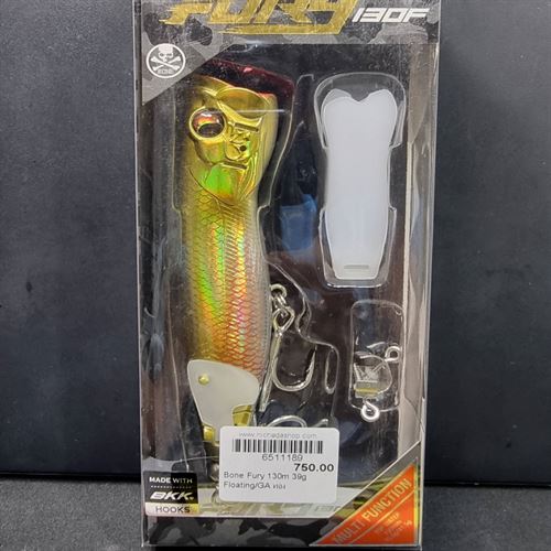 Bone Fury 130m 39g Floating/GA ทอง