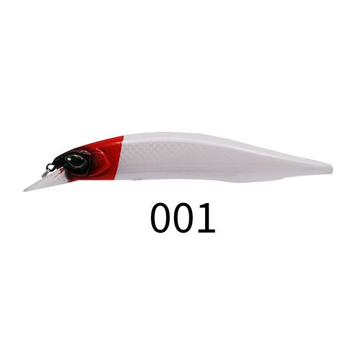 Weebass ปลั็ก Wacaxa 135m 19g #001 ขาวหัวแดง