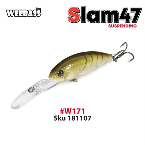 WEEBASS ปลั๊ก-SLAM47 SUSPENDING 5.2g 