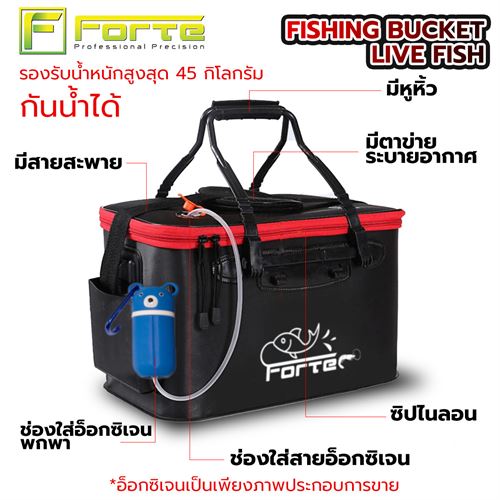 กระเป๋าใส่เหยื่อเป็น Forte