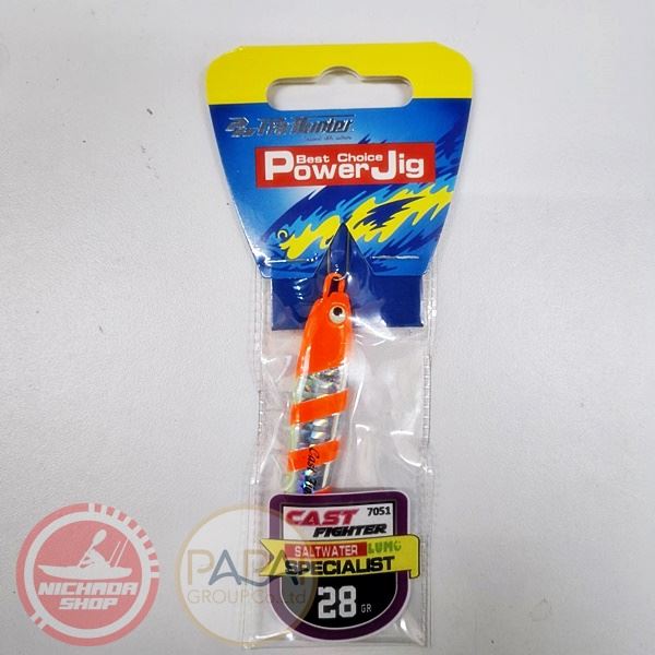 เหยื่อจิ็ก Cast Fighter 28g #59 ส้ม