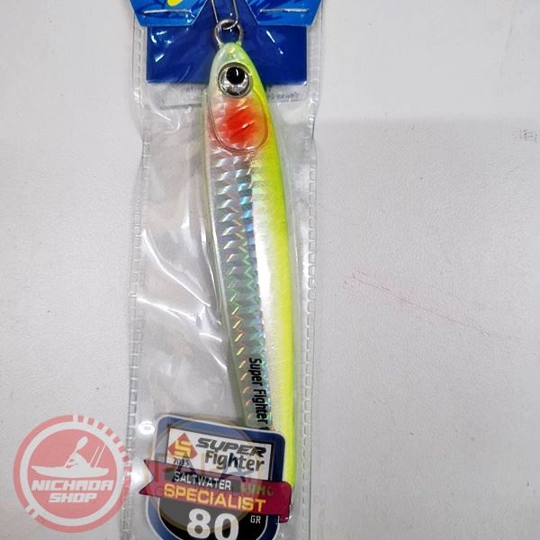 เหยื่อจิ็ก Prohunter Super Fighter 80g #09 นีออน