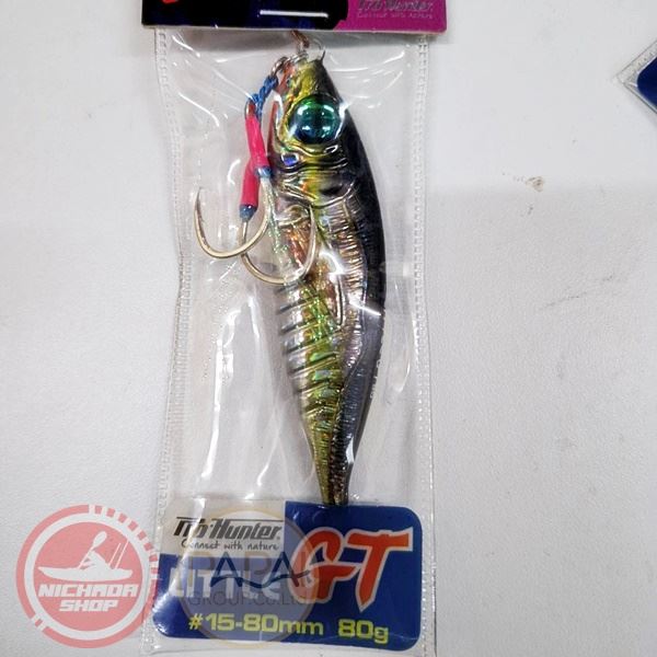 เหยื่อจิ็ก Prohunter Little GT 80g #04 ทองดำ