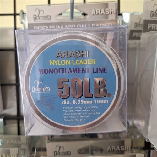 Arashi Nylon MonoFilament 100 m#80lb