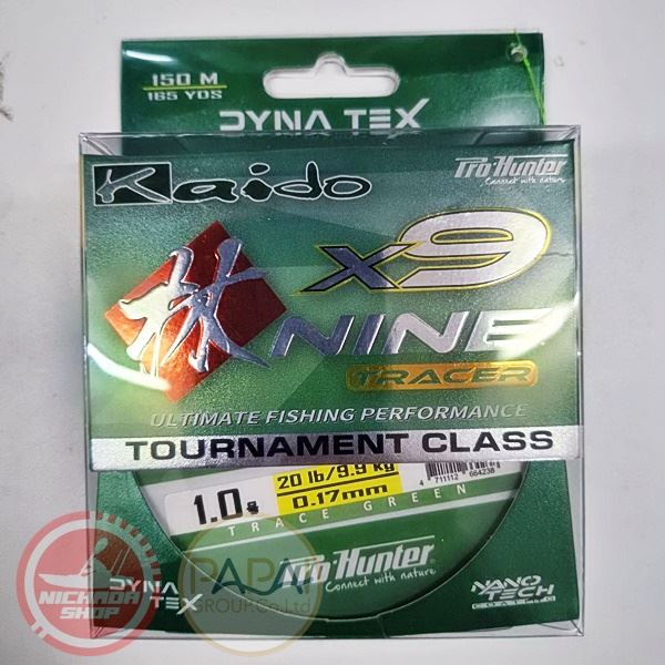 สาย PE PROHUNTER NINE TRACER X9 150M PE1