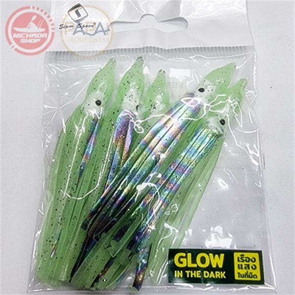 สเกิร์ตเรืองแสง 7cm -GLG เขียว