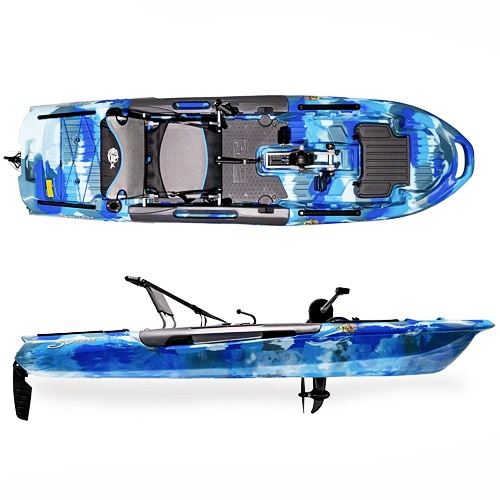 Big Fish 103 Rudder-Profish wave camo