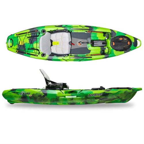 Lure 10 Rudder Ver2 -Green Flash