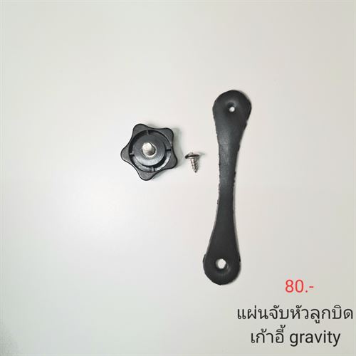 แผ่นจับหัวลูกบิด ล็อกเก้าอี้ลัวร์ (2ชิ้น) PE 1 mm.Support Plate Gravtty Seat
