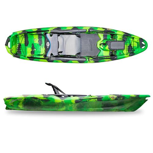 Big Fish 105 V2 หางเสือ -Green Flash