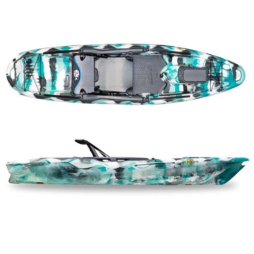 Big Fish 105 V2 หางเสือ -Seafoam CAMO