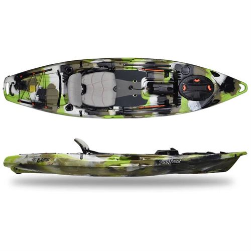Lure 11.5 Rudder Ver2 -Lime Camo