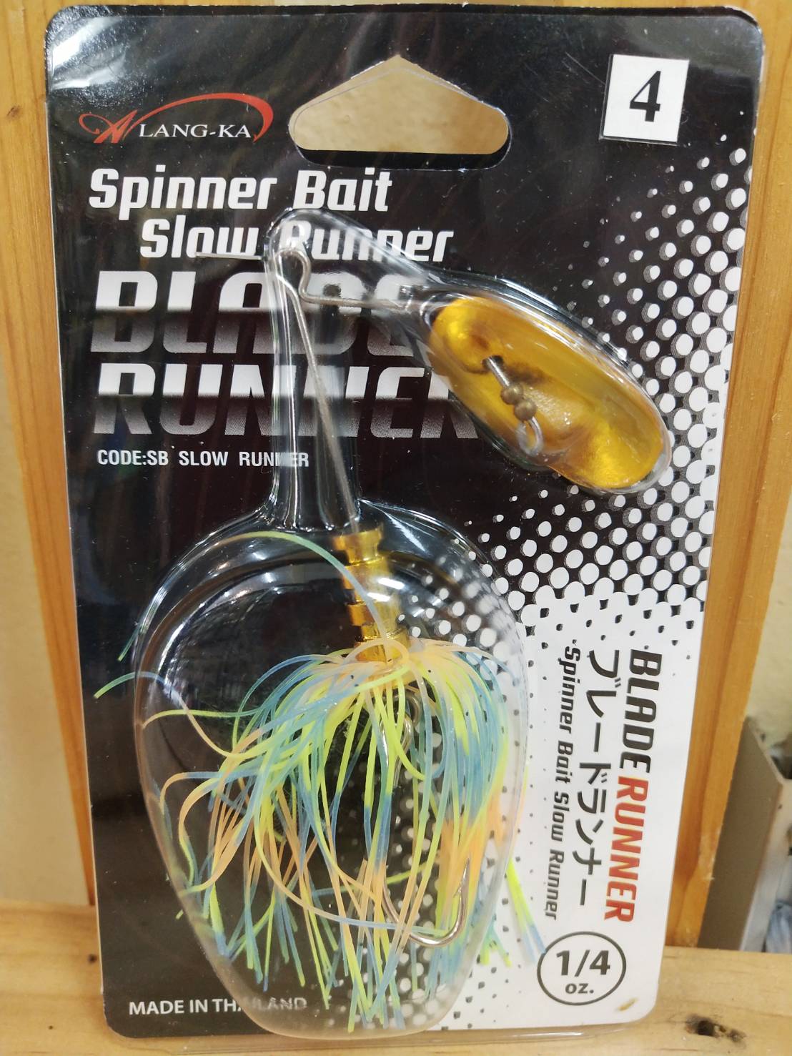 เหยื่อปลอม ALANGKA spinner bait blade runner
