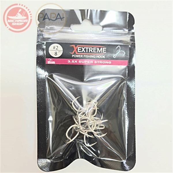 เบ็ด3ทาง Extreme Treble Hook Extra 3.5X #2 (8ตัว)