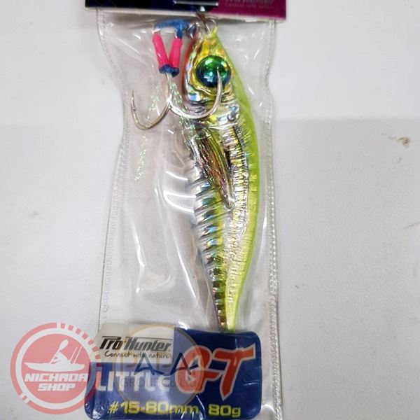 เหยื่อจิ็ก Prohunter Little GT 80g #01 เขียวตอง